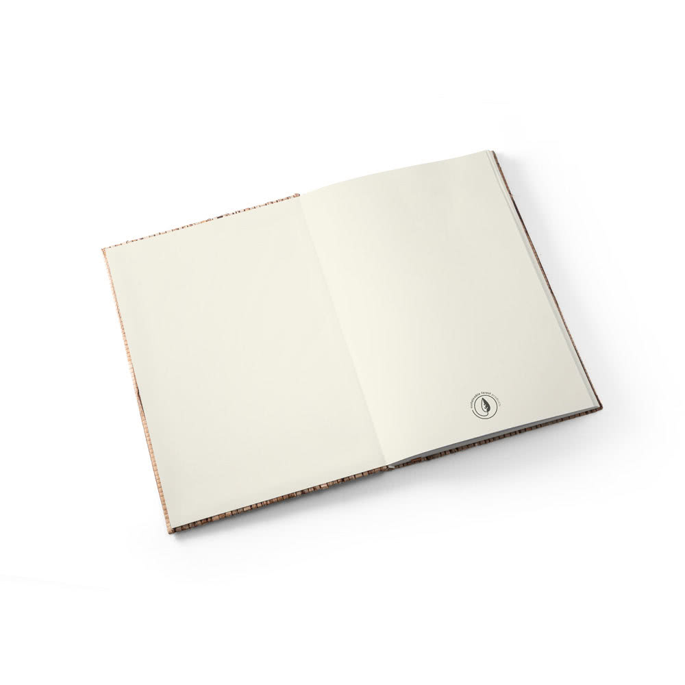 Libretas personalizadas sostenibles color natural sexta vista Libretas personalizadas sostenibles color natural sexta vista
