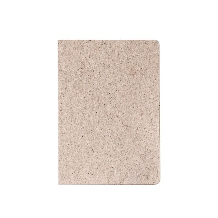 Bloc con tapas semirrígidas de té color natural primera vista