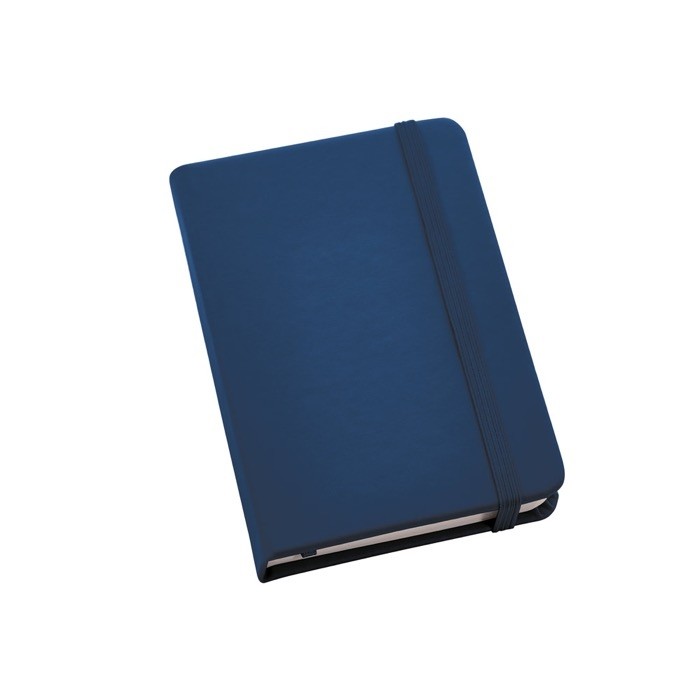 Libreta de bolsillo para empresas color azul