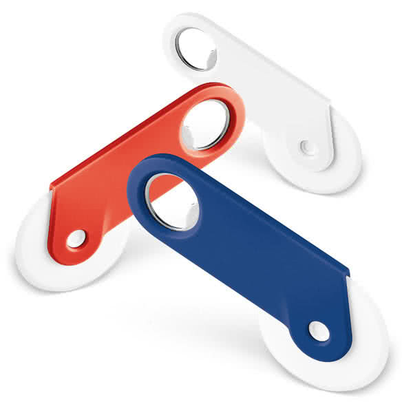 Cortador de pizza con abrebotellas incluido en el extremo varios colores Cortador de pizza con abrebotellas incluido en el extremo varios colores