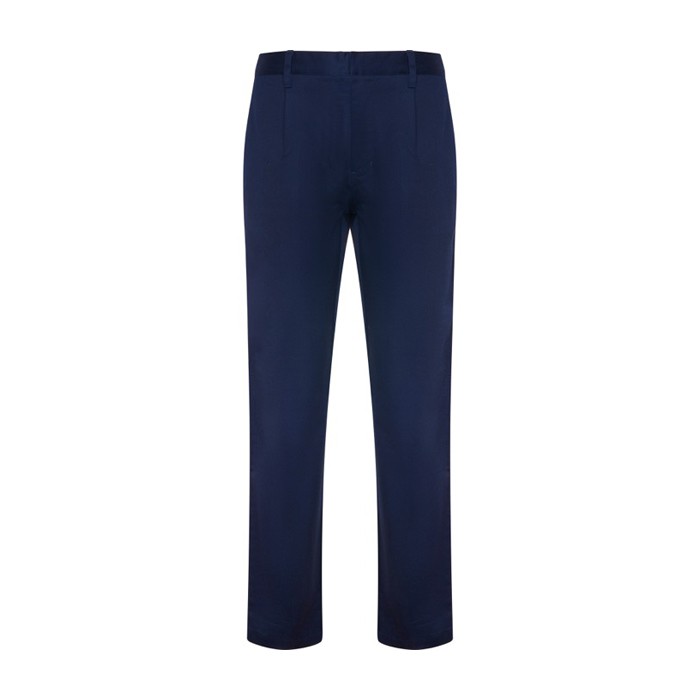Pantalón laboral ignífugo de algodón y fibra de carbono 360 g/m2 Roly Ranger color azul marino segunda vista