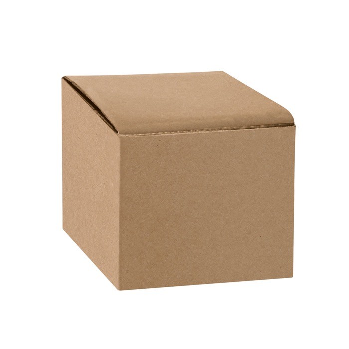 Taza de cerámica para café con acabado mate y efecto rústico 90ml en caja