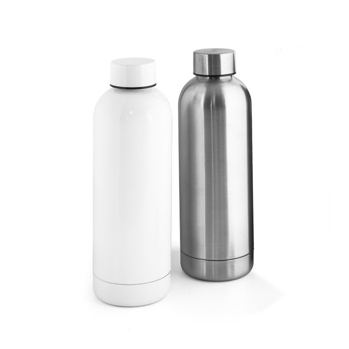 Botellas de acero inoxidable pack de dos Botellas de acero inoxidable pack de dos