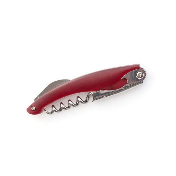 Sacacorchos de acero inoxidable con abridor y cortacápsulas