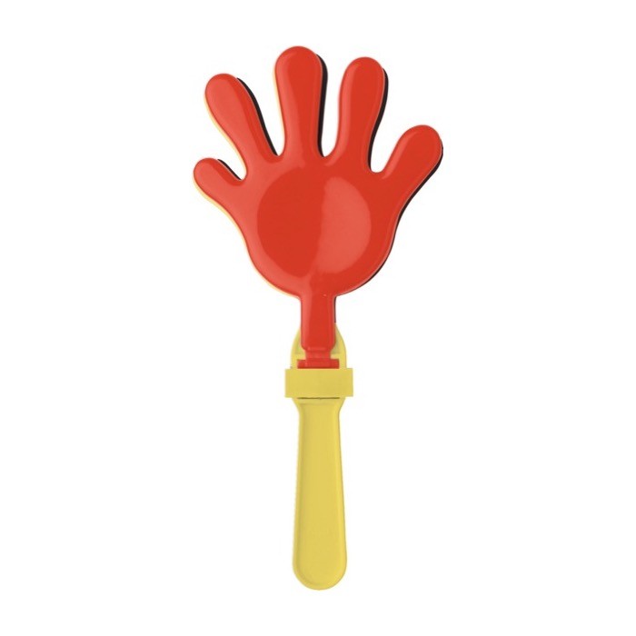 Mano aplaudidora de plástico en distintos colores ideal para animación color negro segunda vista Mano aplaudidora de plástico en distintos colores ideal para animación color negro segunda vista