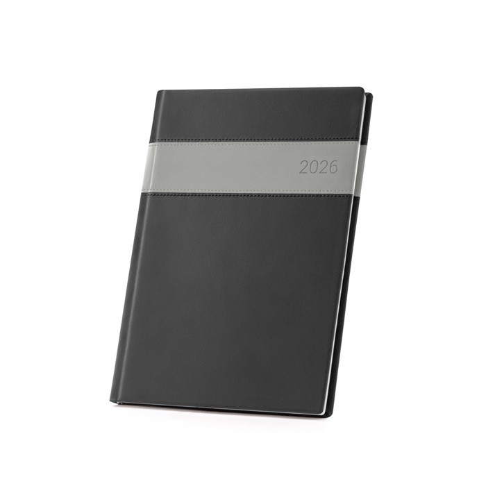 Agenda con logo color gris Agenda con logo color gris