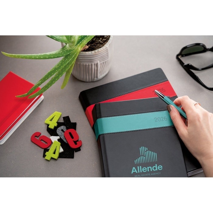 Agenda con logo vista segunda Agenda con logo vista segunda