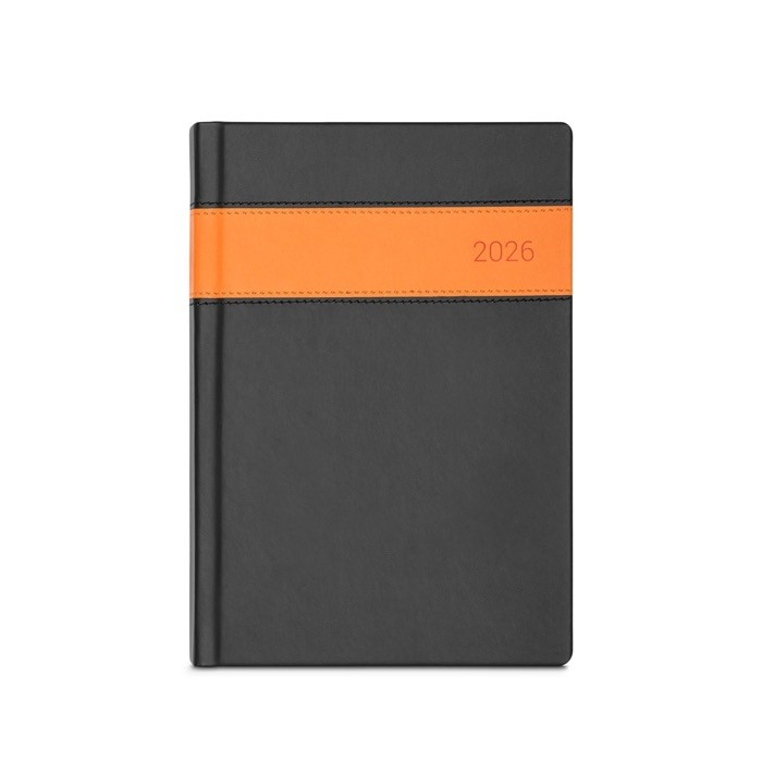 Agenda A5 promocional color naranja