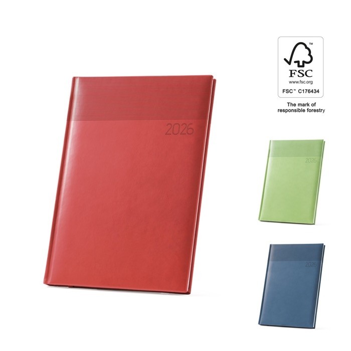 Set de agendas estampadas de colores