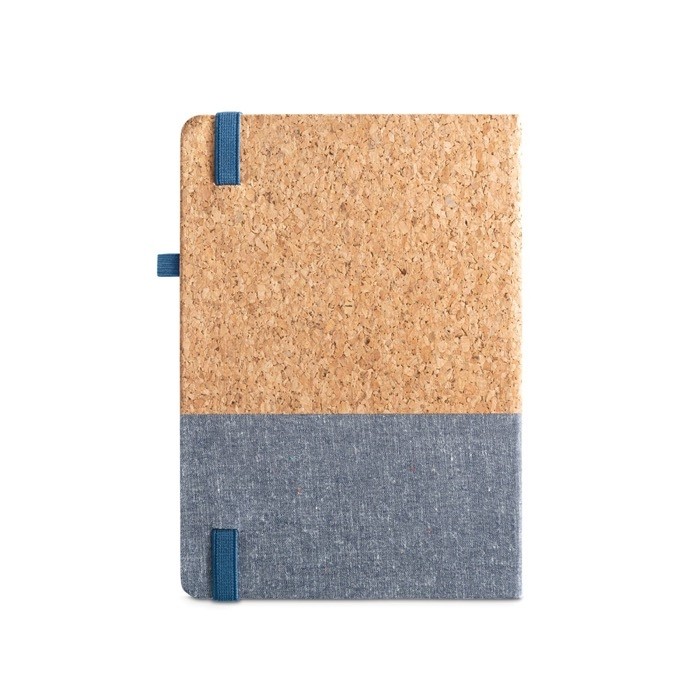 Agendas A5 personalizadas de corcho vista tercera