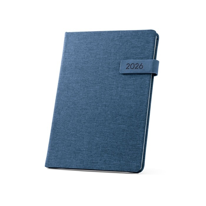 Agenda eco personalizada 2025 color azul