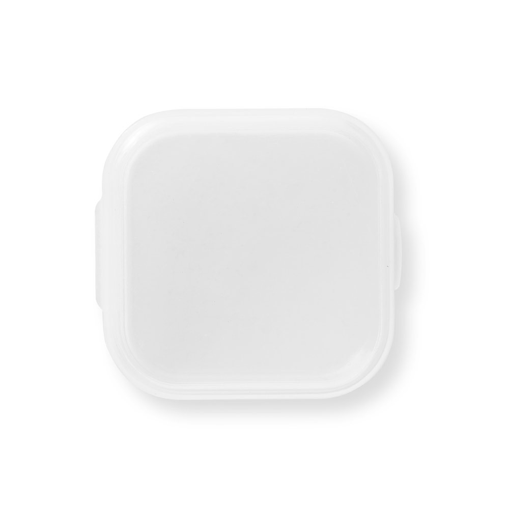 Set de adaptadores de plástico con formato USB-A y USB-C color plateado en caja Set de adaptadores de plástico con formato USB-A y USB-C color plateado en caja