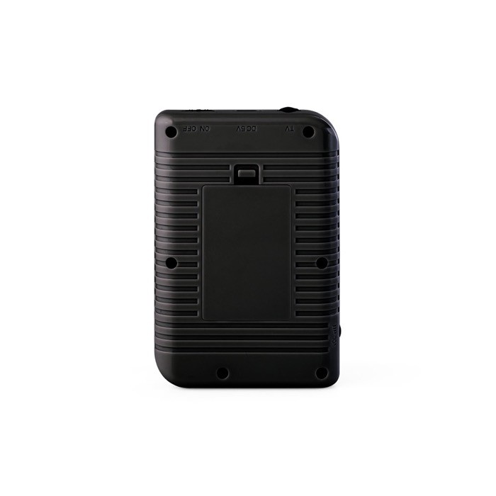 Consola portátil videojuegos con 256 clásicos de acción y deportes color negro segunda vista Consola portátil videojuegos con 256 clásicos de acción y deportes color negro segunda vista