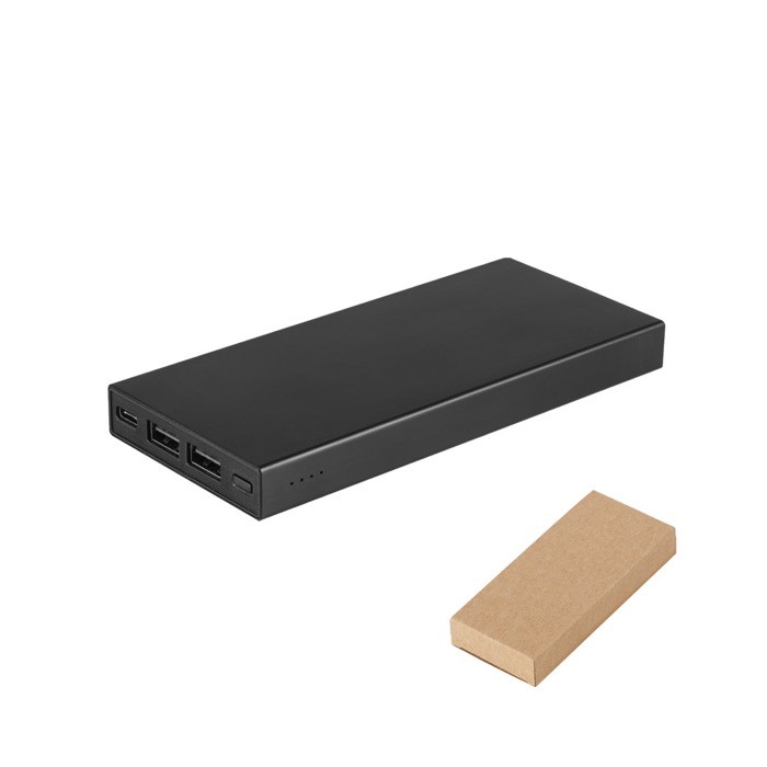 Batería portátil de aluminio con cable de carga rápida 10.000 mAh varios colores Batería portátil de aluminio con cable de carga rápida 10.000 mAh varios colores