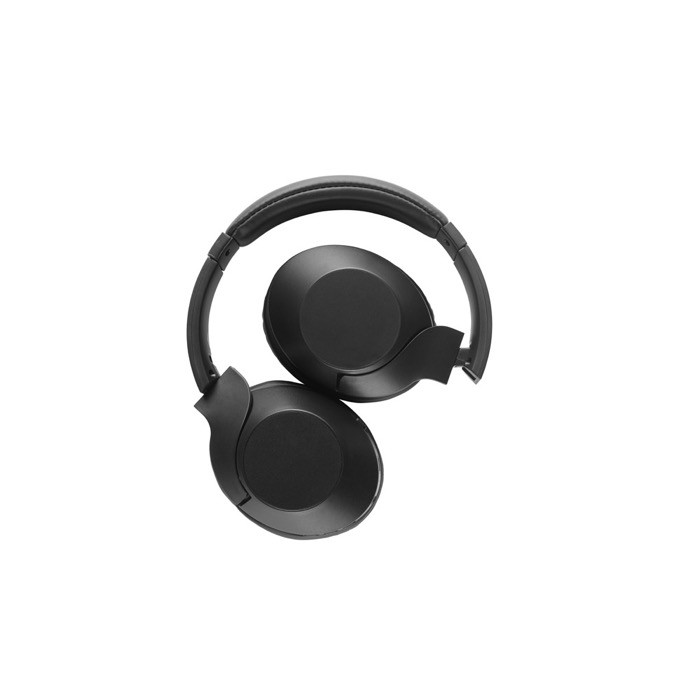 Auriculares inalámbricos plegables con 20 horas de autonomía color negro tercera vista Auriculares inalámbricos plegables con 20 horas de autonomía color negro tercera vista
