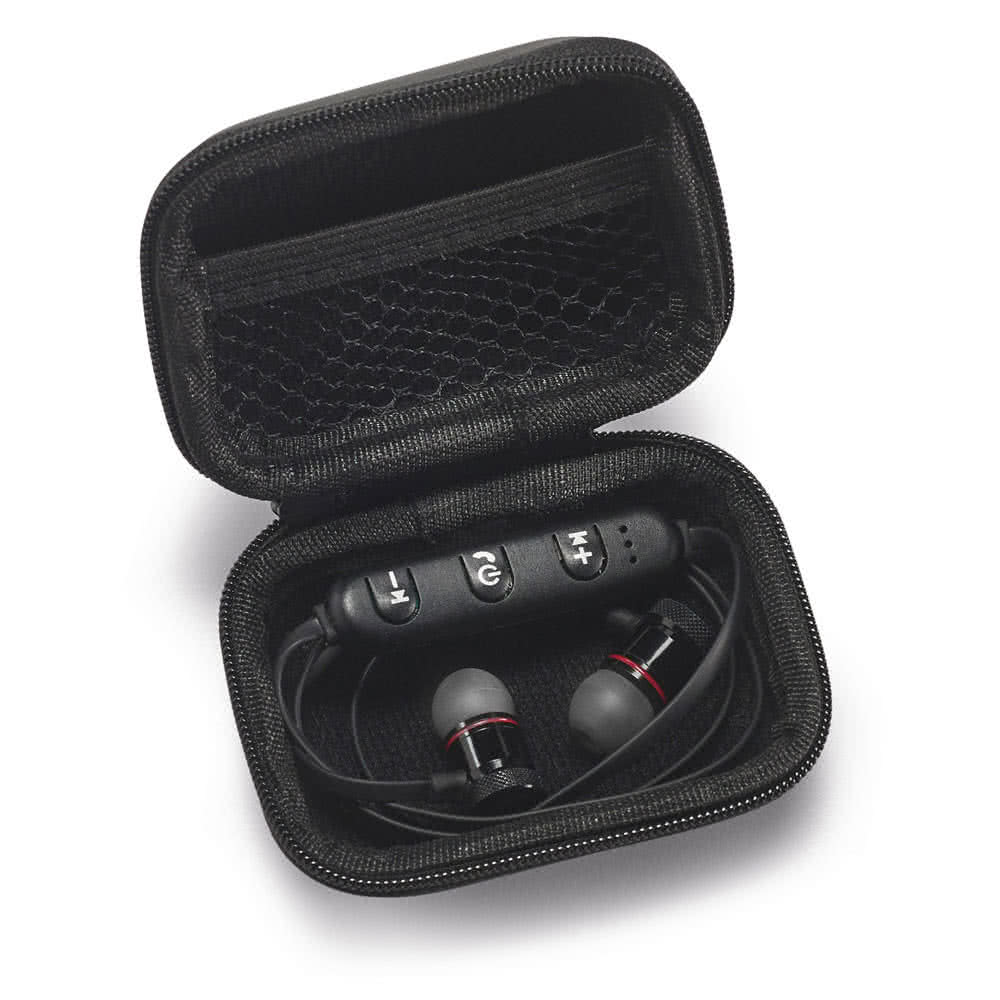 Auriculares personalizables bluetooth 4.1 color negro con impresión Auriculares personalizables bluetooth 4.1 color negro con impresión