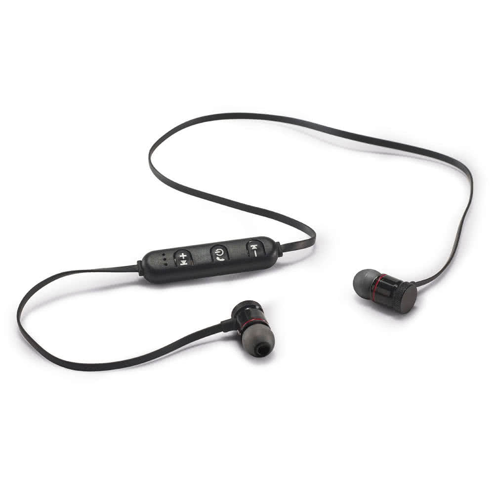 Auriculares personalizables bluetooth 4.1 color negro segunda vista Auriculares personalizables bluetooth 4.1 color negro segunda vista