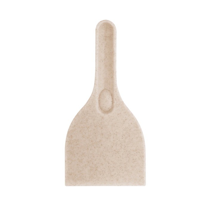 Rascador de hielo sostenible color natural primera vista