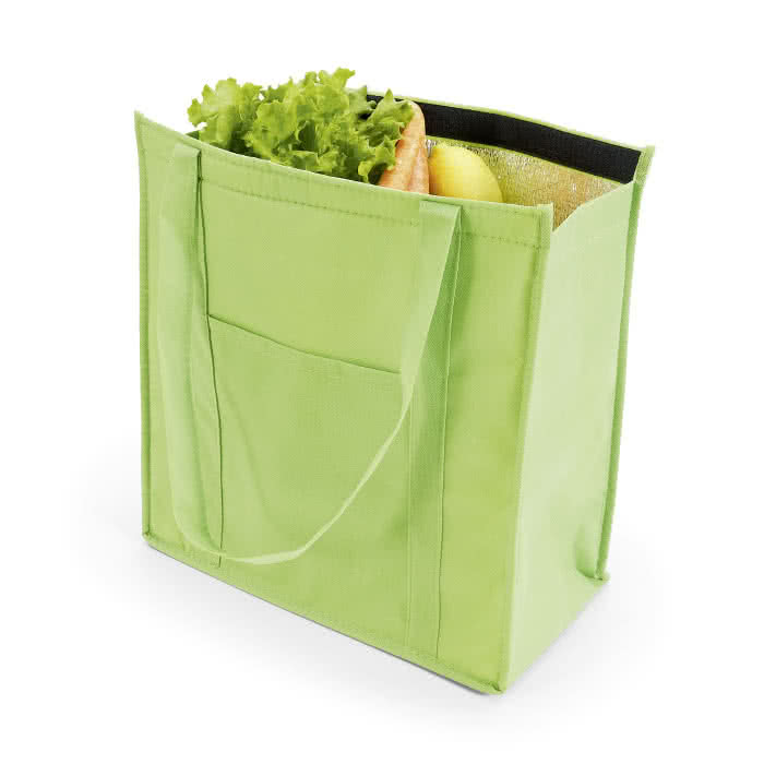 Bolsa de la compra frigorífica color verde claro Bolsa de la compra frigorífica color verde claro