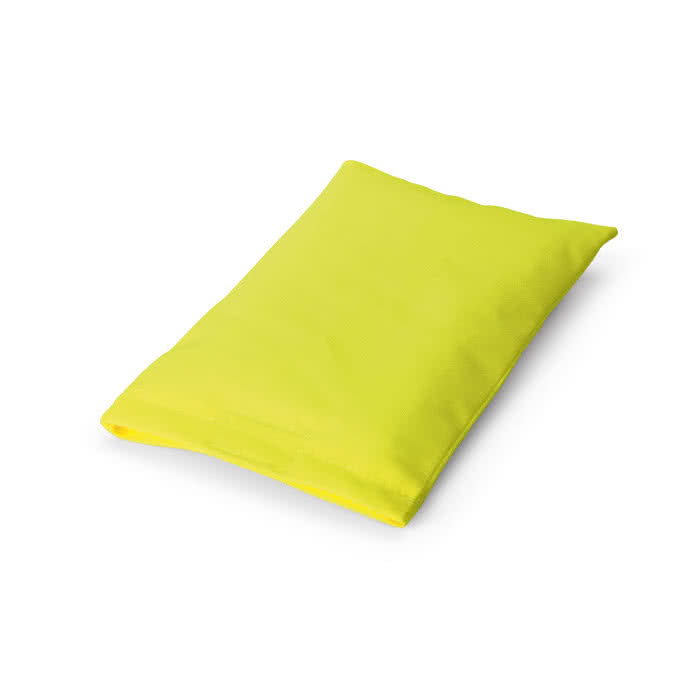 Funda para llevar el chaleco reflectante color amarillo