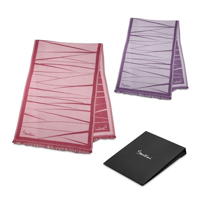 Pañuelo elegante de mujer hecho de viscosa y poliéster 225 g/m2 varios colores