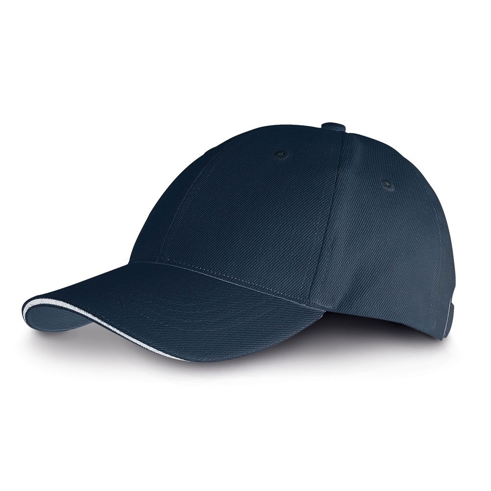 Gorras personalizadas con hebilla de metal color azul Gorras personalizadas con hebilla de metal color azul