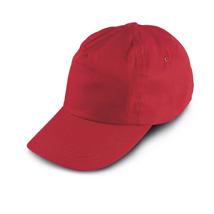 Gorras para niños color rojo