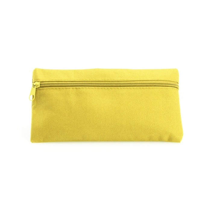 Sencillo estuche en vivos colores color amarillo Sencillo estuche en vivos colores color amarillo