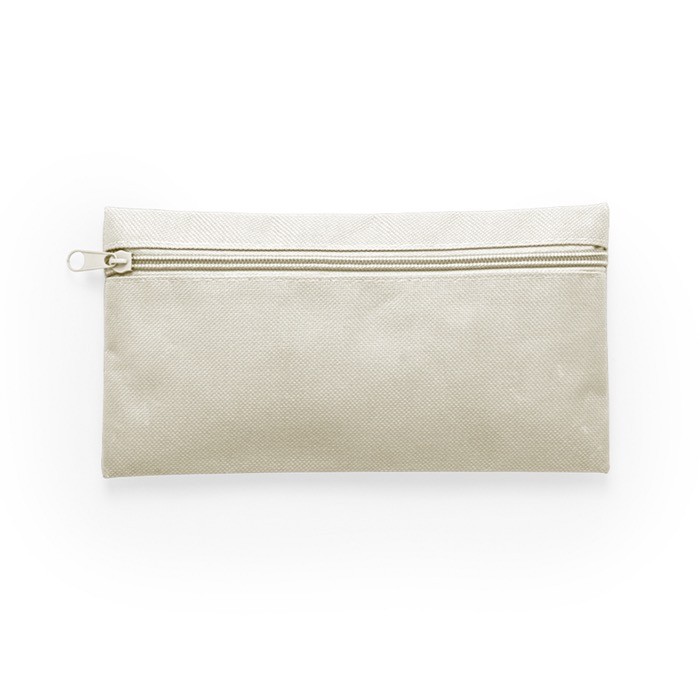 Sencillo estuche en vivos colores color beige Sencillo estuche en vivos colores color beige