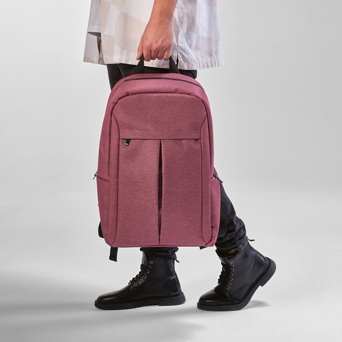 Mochila de nylon reciclado con cremalleras impermeables 22L vista secundaria