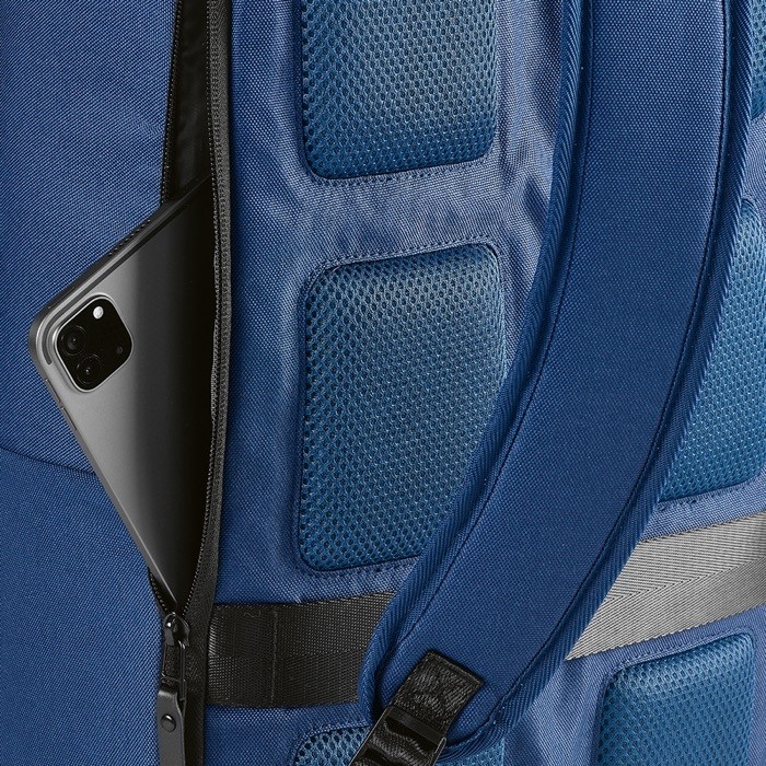 Mochila de poliéster reciclado con compartimento para portátil 18L vista octava