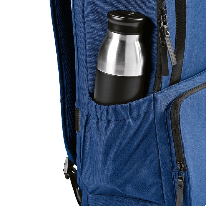 Mochila de poliéster reciclado con compartimento para portátil 18L vista catorce