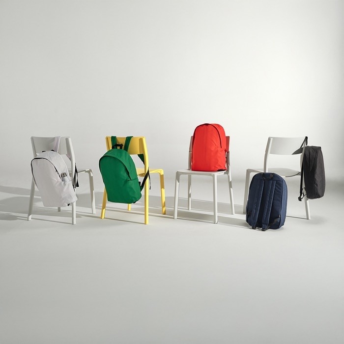 Mochila de RPET para portátil con acabado ripstop 15,6” vista sexta