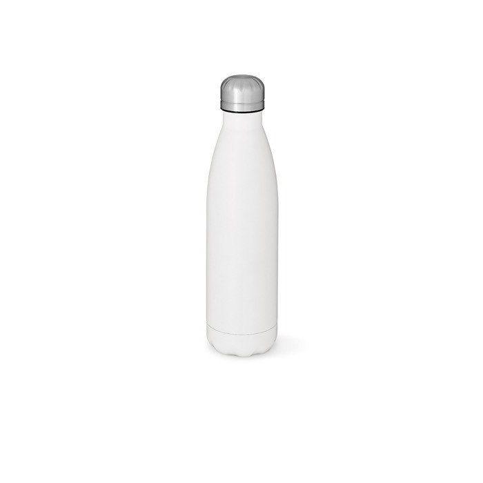 Botella de acero inoxidable reciclado con tapón antifugas 770ml color blanco Botella de acero inoxidable reciclado con tapón antifugas 770ml color blanco