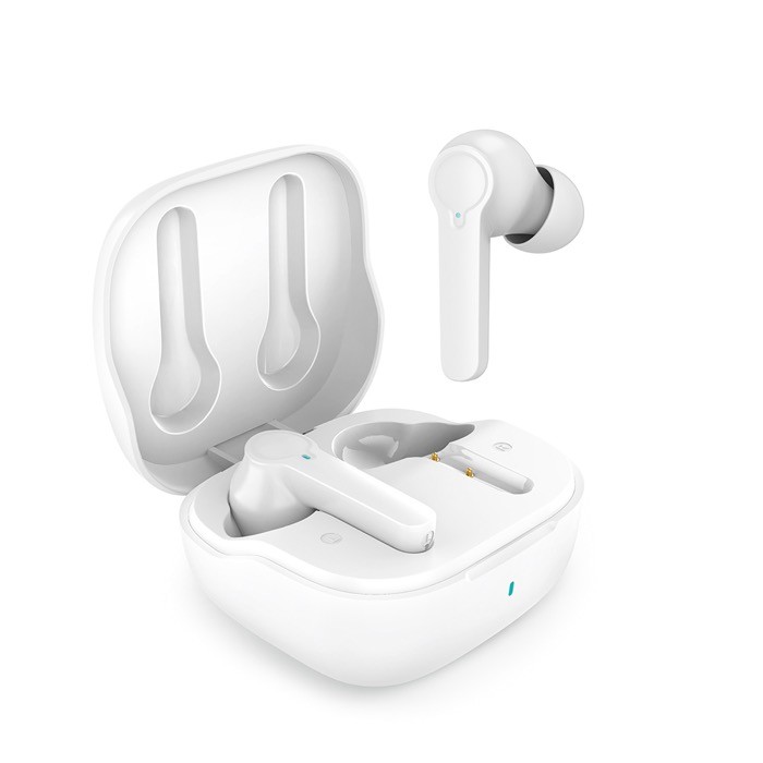 Auriculares resistentes al agua con cancelación de ruido color blanco Auriculares resistentes al agua con cancelación de ruido color blanco