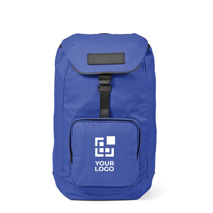 Mochila resistente al agua de algodón reciclado con hebilla 240 g/m2 vista principal