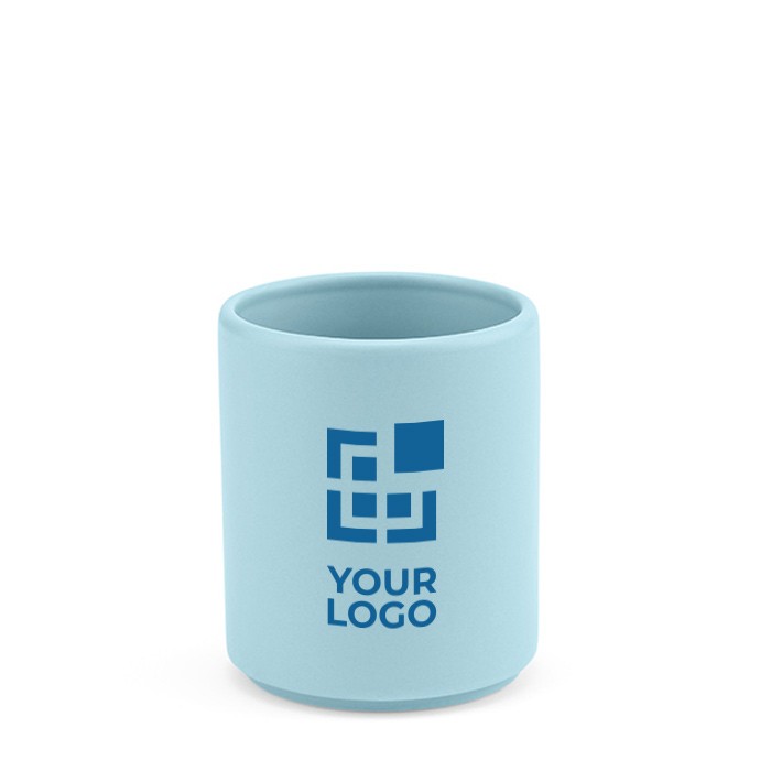 Taza de cerámica con elegante acabado mate sin asas 60ml vista principal