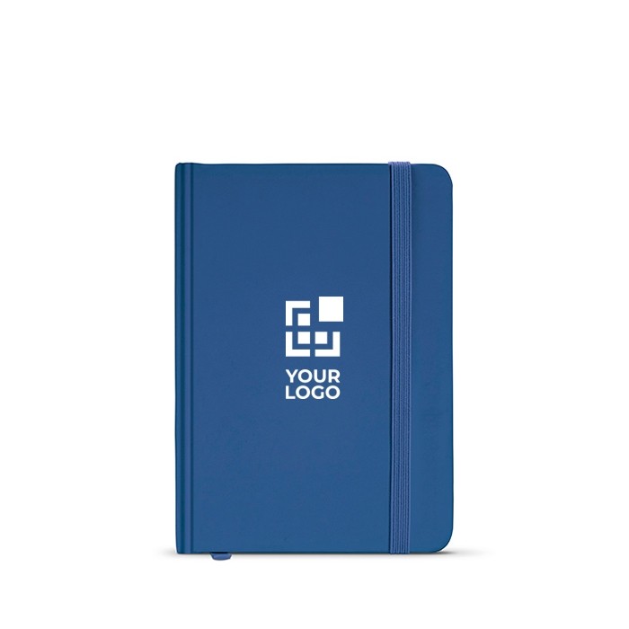 Libreta con tapa dura de papel reciclado A6 hojas a rayas vista principal