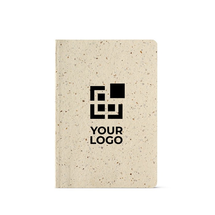 Cuaderno con tapa blanda que contiene excedentes de cerveza A5 vista principal Cuaderno con tapa blanda que contiene excedentes de cerveza A5 vista principal