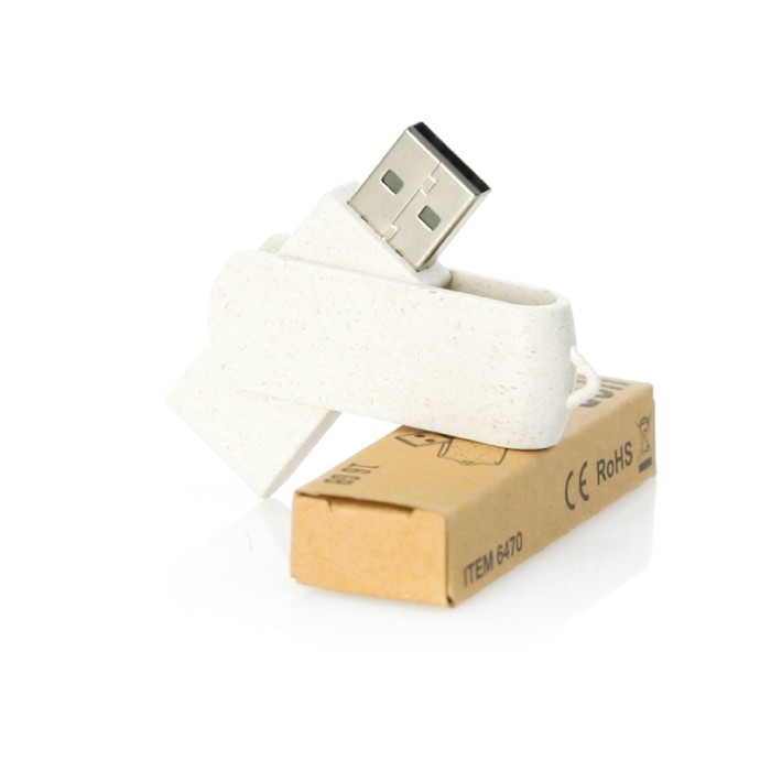 USB giratorio ecológico promocional