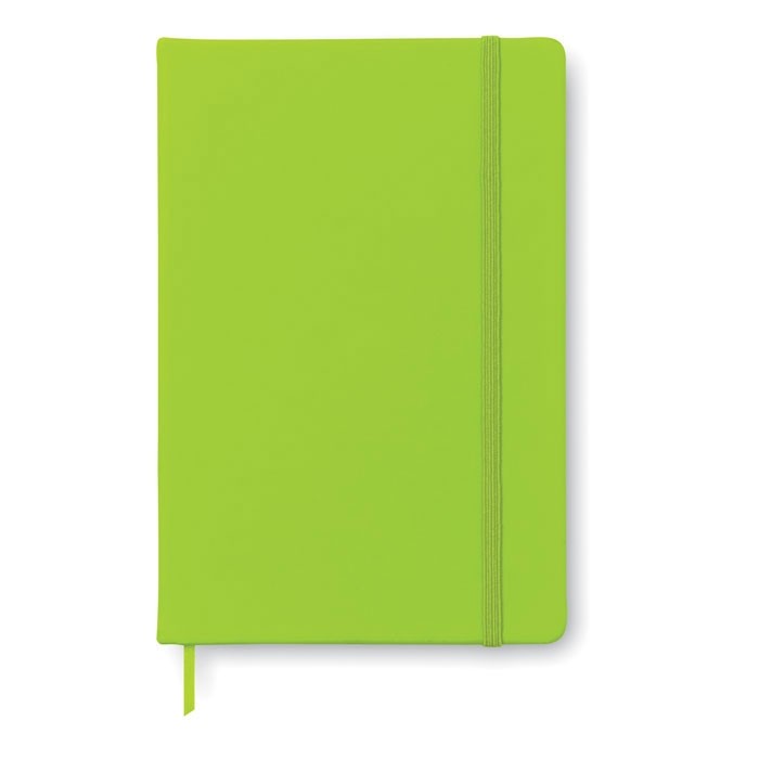 Libretas personalizadas baratas color lima Libretas personalizadas baratas color lima
