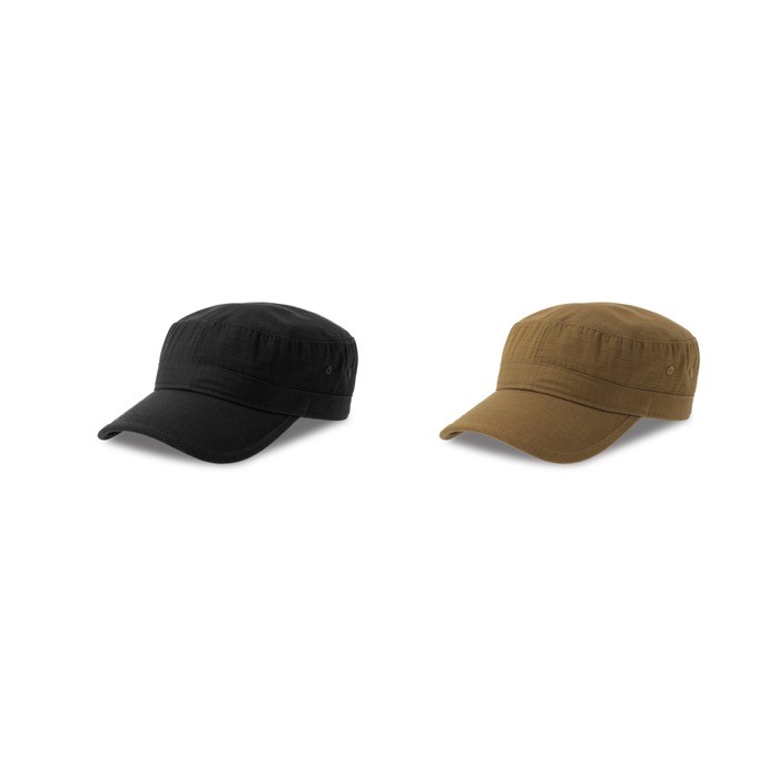 Gorra de algodón de estilo militar con cierre de velcro 215 g/m2 vista detalle 7 Gorra de algodón de estilo militar con cierre de velcro 215 g/m2 vista detalle 7