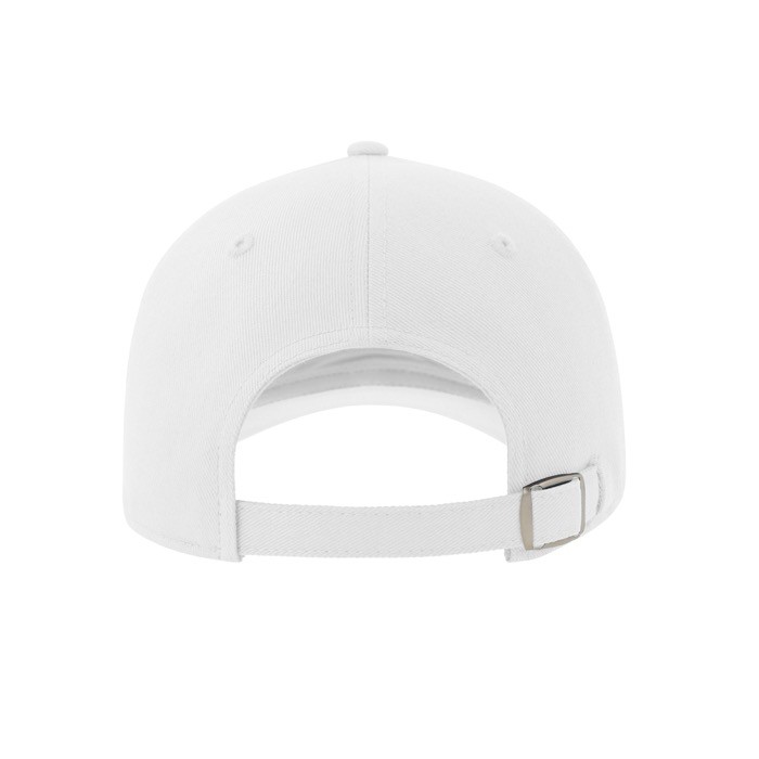 Gorra de algodón de tamaño único con cierre de hebilla 250 g/m2 vista detalle 2