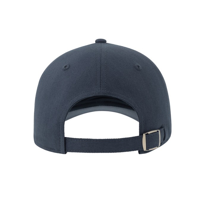 Gorra de algodón de tamaño único con cierre de hebilla 250 g/m2 vista detalle 2