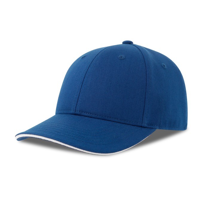 Gorra de algodón de tamaño único con cierre de hebilla 250 g/m2