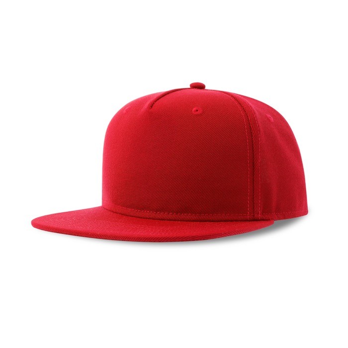 Gorra hecha parcialmente de lana con visera plana de 400 g/m2 Gorra hecha parcialmente de lana con visera plana de 400 g/m2