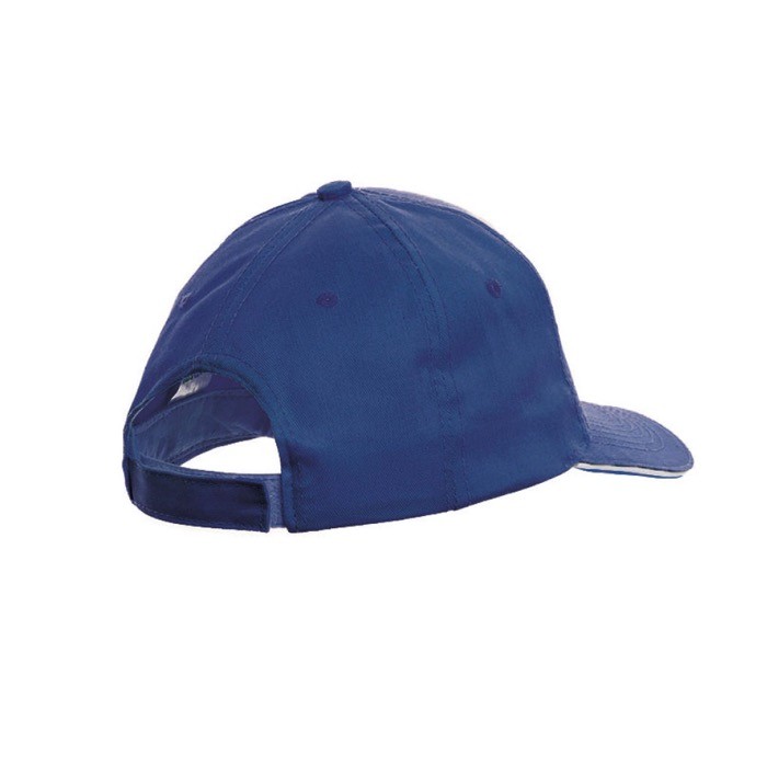 Gorra de algodón ligero con visera de contraste de color 160 g/m2 vista 1 Gorra de algodón ligero con visera de contraste de color 160 g/m2 vista 1