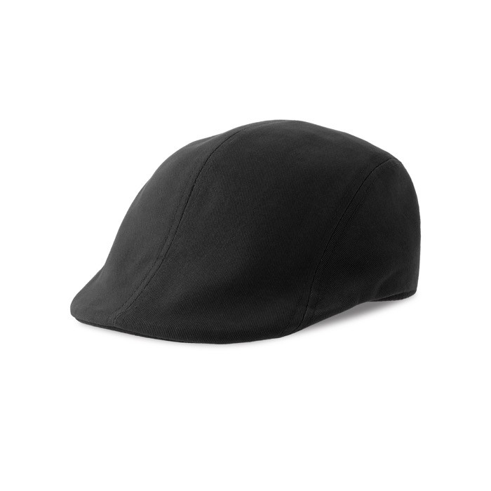 Boina estilo informal en algodón cepillado y tacto suave 280 g/m2 color negro vista 11 Boina estilo informal en algodón cepillado y tacto suave 280 g/m2 color negro vista 11