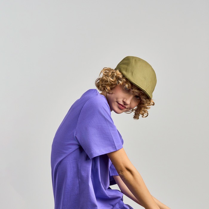 Boina estilo informal en algodón cepillado y tacto suave 280 g/m2 vista 1 Boina estilo informal en algodón cepillado y tacto suave 280 g/m2 vista 1