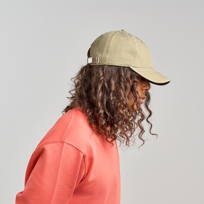 Gorra desestructurada tipo vintage de algodón reciclado 260 g/m2 vista 8